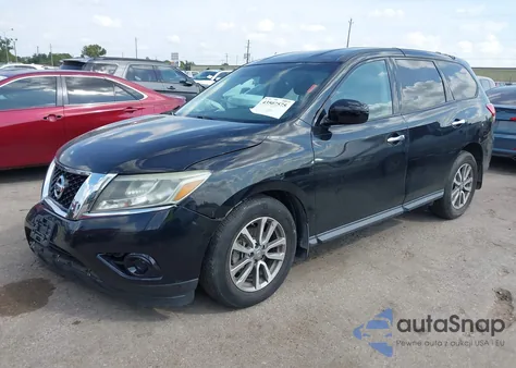 2014 Nissan Pathfinder S z USA, uszkodzony, nr VIN 5N1AR2MN7EC712468